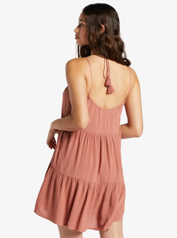 Roxy Dresses Evening Breeze Tent Dress Cedar Wood 8211 Women Roxy Dresses Evening Breeze Tent Dress Cedar Wood 8211 Women