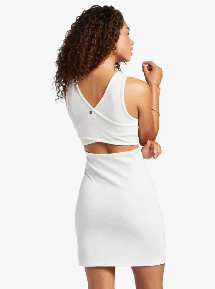 Roxy Dresses Good Keepsake Strappy Midi Dress Snow White 8211 Women