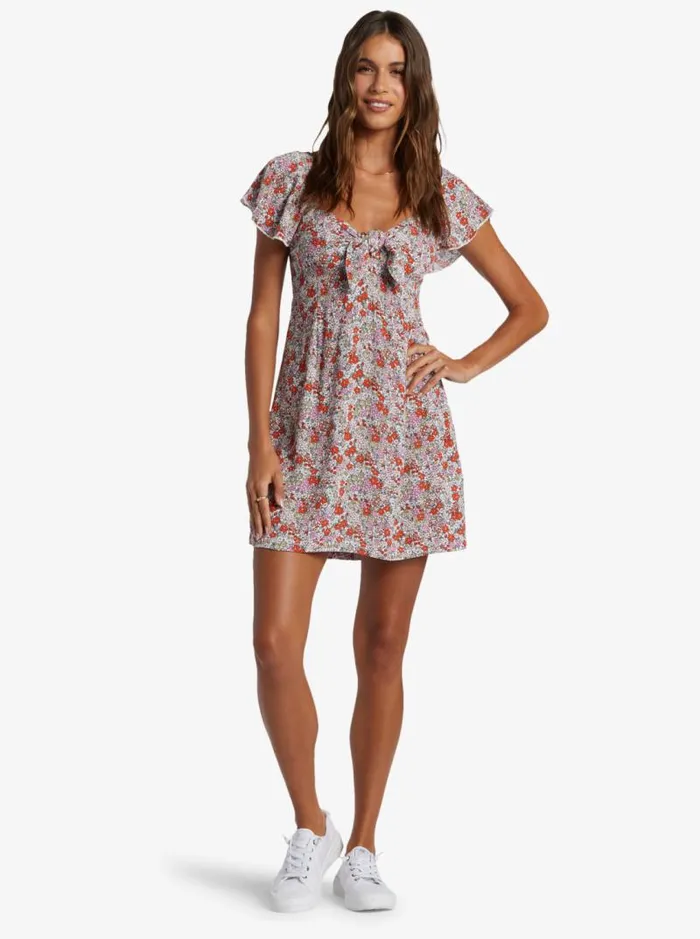 Roxy Dresses Oceanview Mini Dress Tiger Lily Autumn Ditsy 8211 Women Roxy Dresses Oceanview Mini Dress Tiger Lily Autumn Ditsy 8211 Women