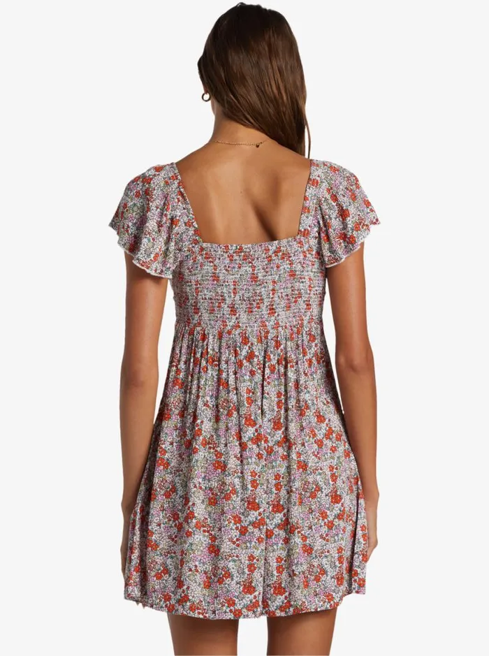 Roxy Dresses Oceanview Mini Dress Tiger Lily Autumn Ditsy 8211 Women Roxy Dresses Oceanview Mini Dress Tiger Lily Autumn Ditsy 8211 Women