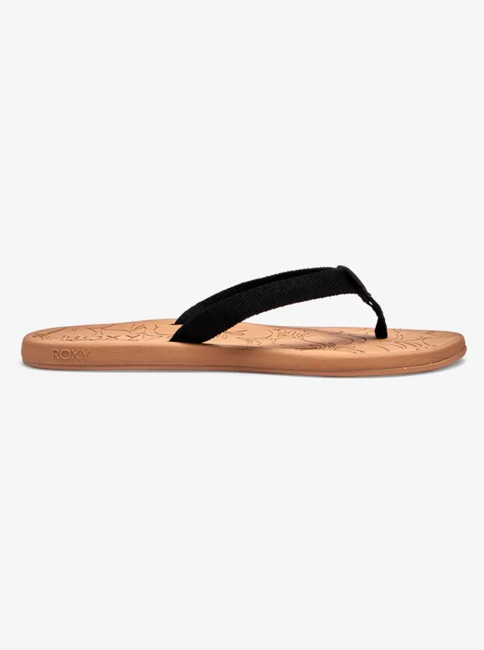Roxy Flip Flops Colbee Sandals Black 8211 Women Roxy Flip Flops Colbee Sandals Black 8211 Women