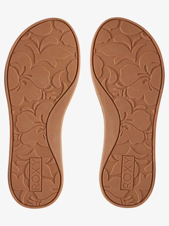 Roxy Flip Flops Vickie FlipFlops Tan 8211 Women