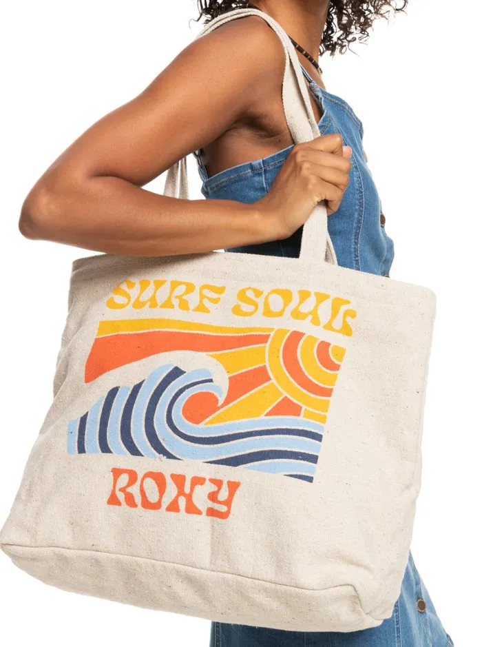Roxy Handbags Summer Flower Tote Bag Natural 8211 Women Roxy Handbags Summer Flower Tote Bag Natural 8211 Women