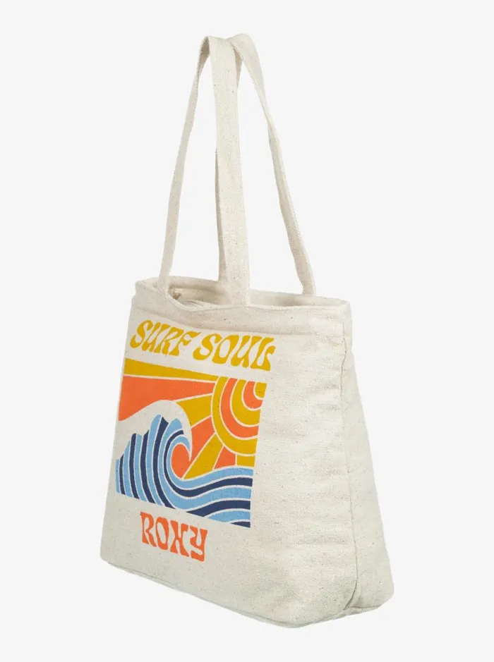 Roxy Handbags Summer Flower Tote Bag Natural 8211 Women Roxy Handbags Summer Flower Tote Bag Natural 8211 Women