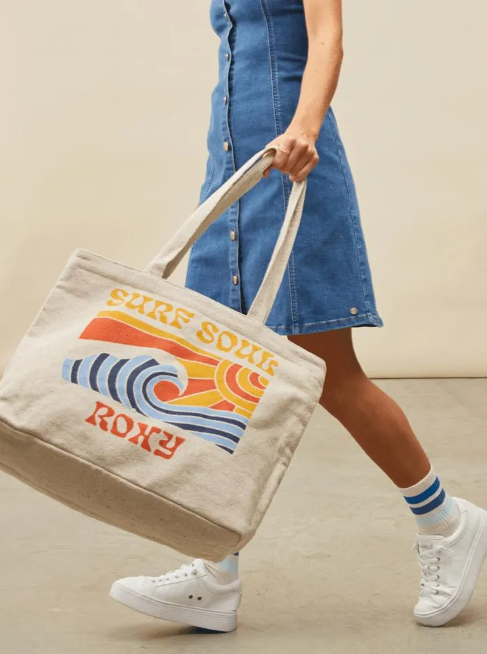 Roxy Handbags Summer Flower Tote Bag Natural 8211 Women Roxy Handbags Summer Flower Tote Bag Natural 8211 Women