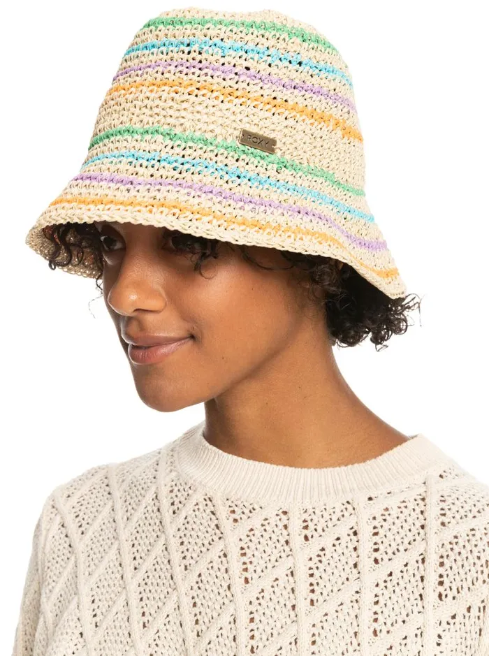 Roxy Hats Barrier Reef Bucket Hat Natural 8211 Women Roxy Hats Barrier Reef Bucket Hat Natural 8211 Women