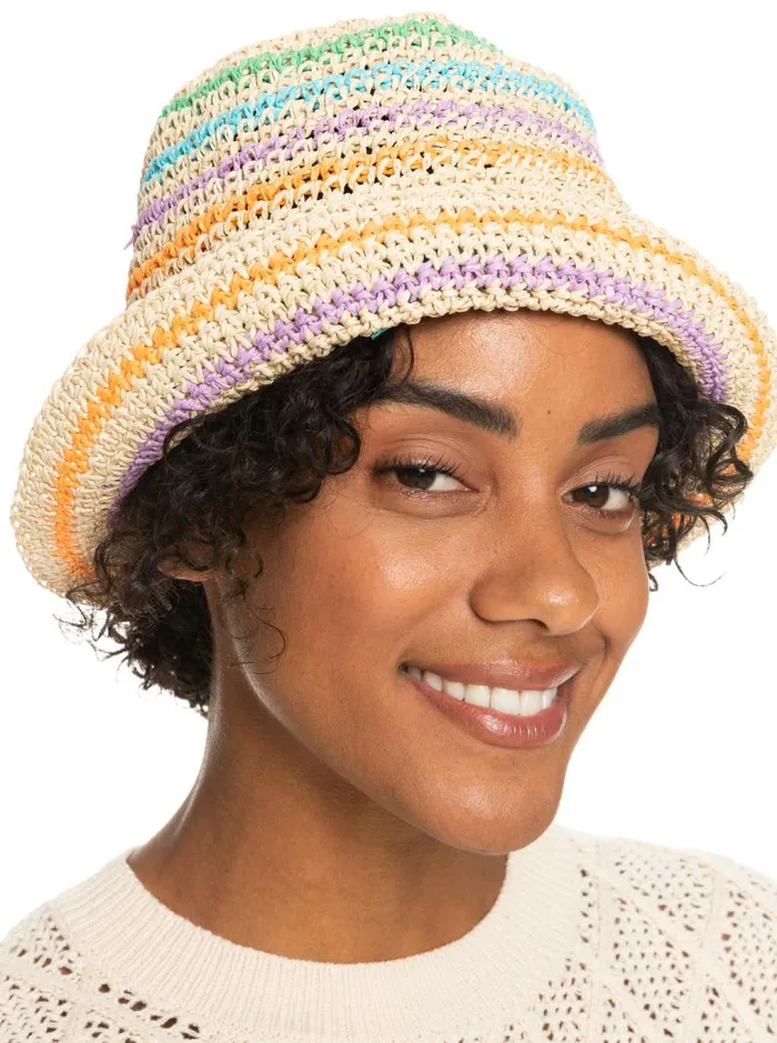 Roxy Hats Barrier Reef Bucket Hat Natural 8211 Women Roxy Hats Barrier Reef Bucket Hat Natural 8211 Women