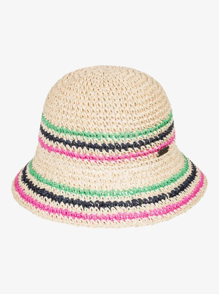 Roxy Hats Barrier Reef Bucket Hat Natural 8211 Women Roxy Hats Barrier Reef Bucket Hat Natural 8211 Women