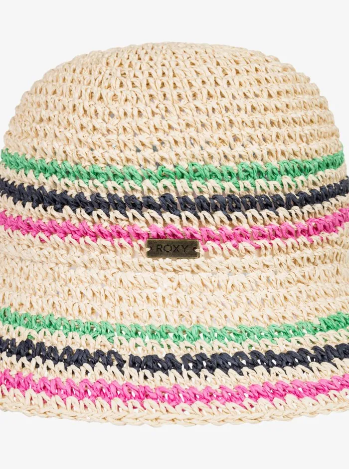 Roxy Hats Barrier Reef Bucket Hat Natural 8211 Women Roxy Hats Barrier Reef Bucket Hat Natural 8211 Women
