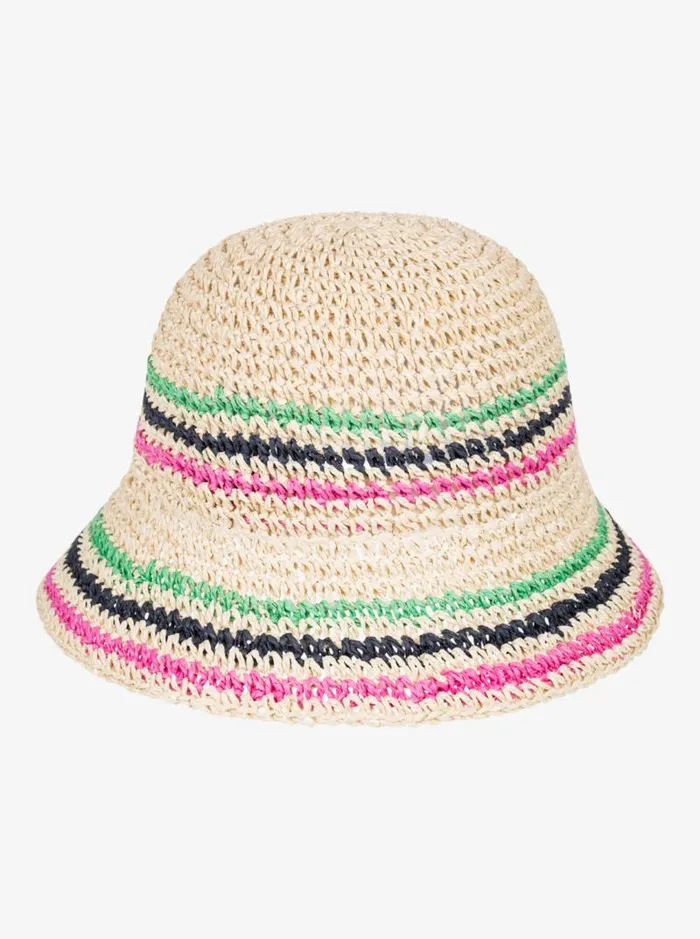 Roxy Hats Barrier Reef Bucket Hat Natural 8211 Women Roxy Hats Barrier Reef Bucket Hat Natural 8211 Women