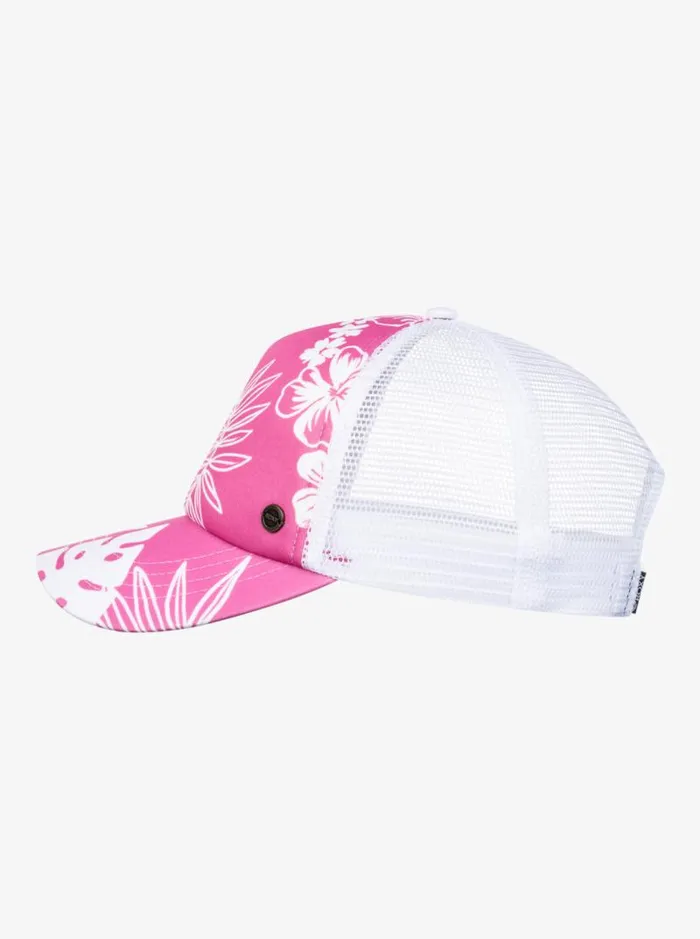 Roxy Hats Beautiful Morning Trucker Hat Shocking Pink Hello Aloha 8211 Women Roxy Hats Beautiful Morning Trucker Hat Shocking Pink Hello Aloha 8211 Women