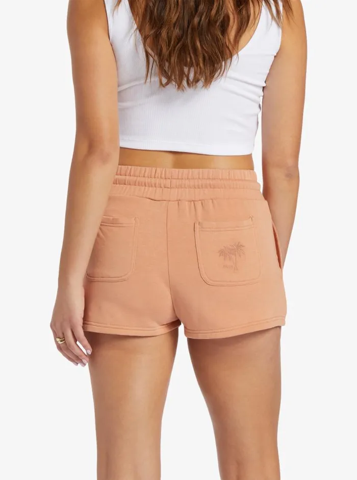 Roxy Loungewear Check Out Sweat Shorts Cork 8211 Women