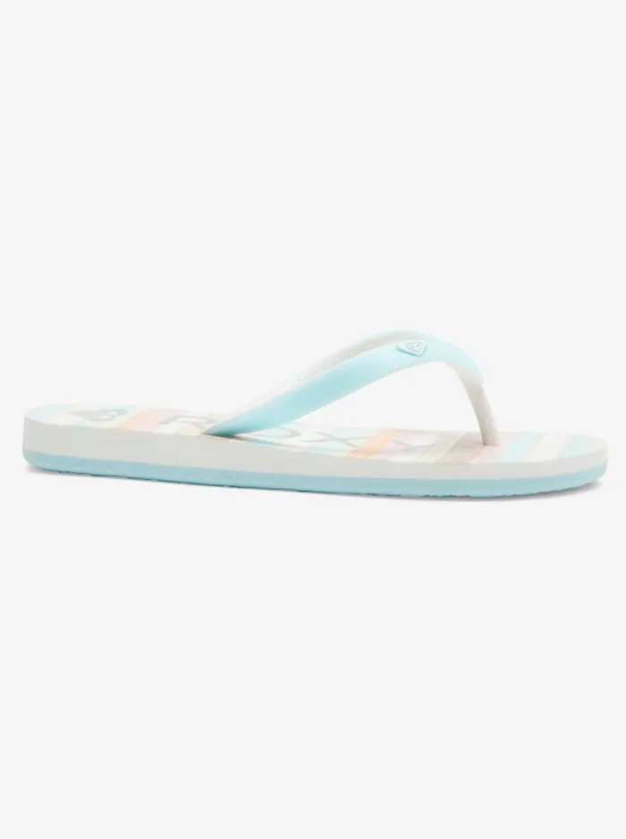 Roxy Shoes and Sandals Girl039s 416 Tahiti FlipFlops Multi 2 8211 Kids