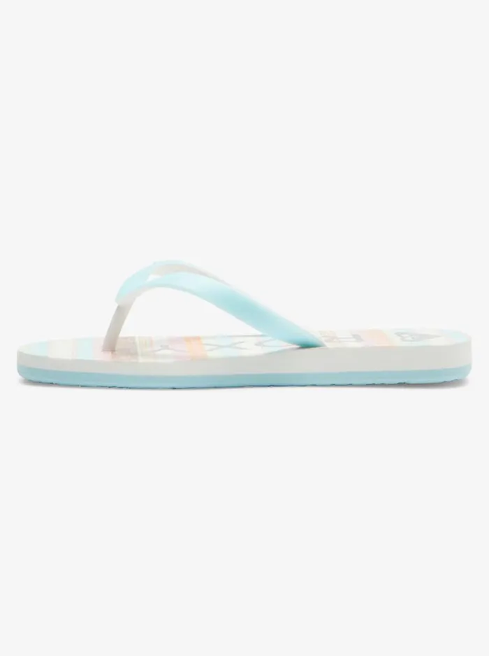 Roxy Shoes and Sandals Girl039s 416 Tahiti FlipFlops Multi 2 8211 Kids
