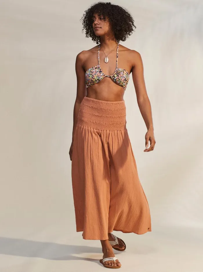 Roxy Skirts Cute Summer Ankle Length Versatile Skirt Cork 8211 Women Roxy Skirts Cute Summer Ankle Length Versatile Skirt Cork 8211 Women