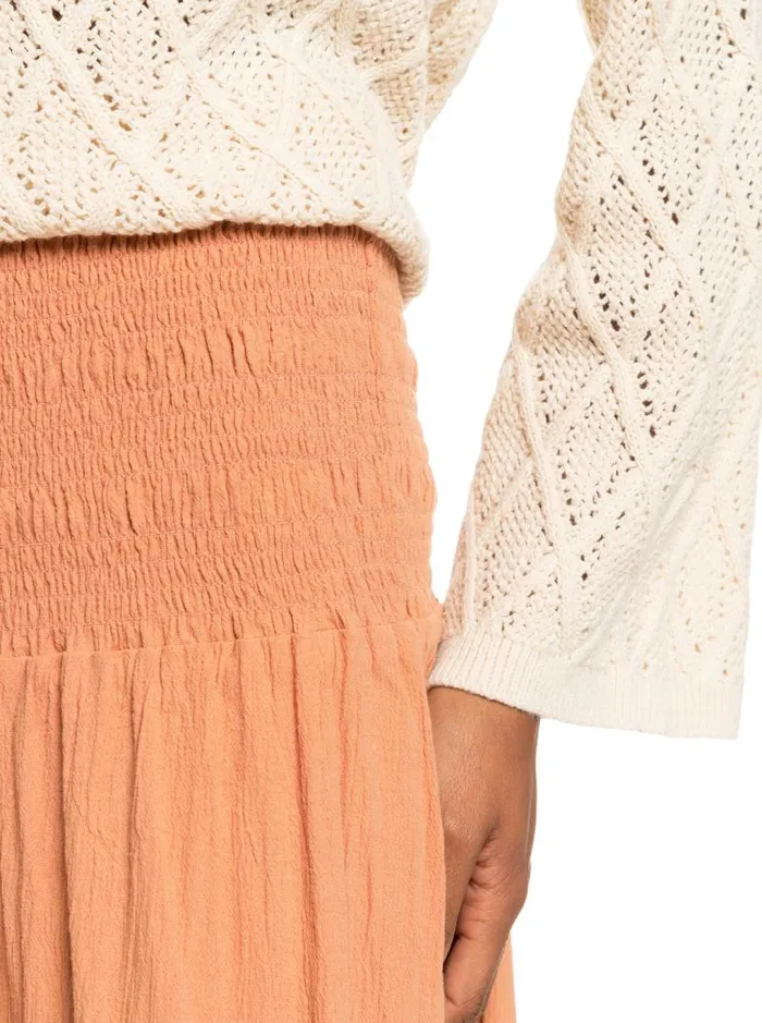 Roxy Skirts Cute Summer Ankle Length Versatile Skirt Cork 8211 Women Roxy Skirts Cute Summer Ankle Length Versatile Skirt Cork 8211 Women