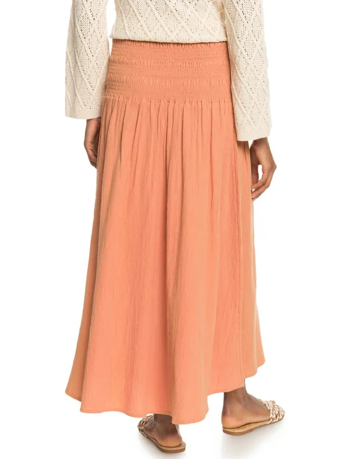 Roxy Skirts Cute Summer Ankle Length Versatile Skirt Cork 8211 Women Roxy Skirts Cute Summer Ankle Length Versatile Skirt Cork 8211 Women
