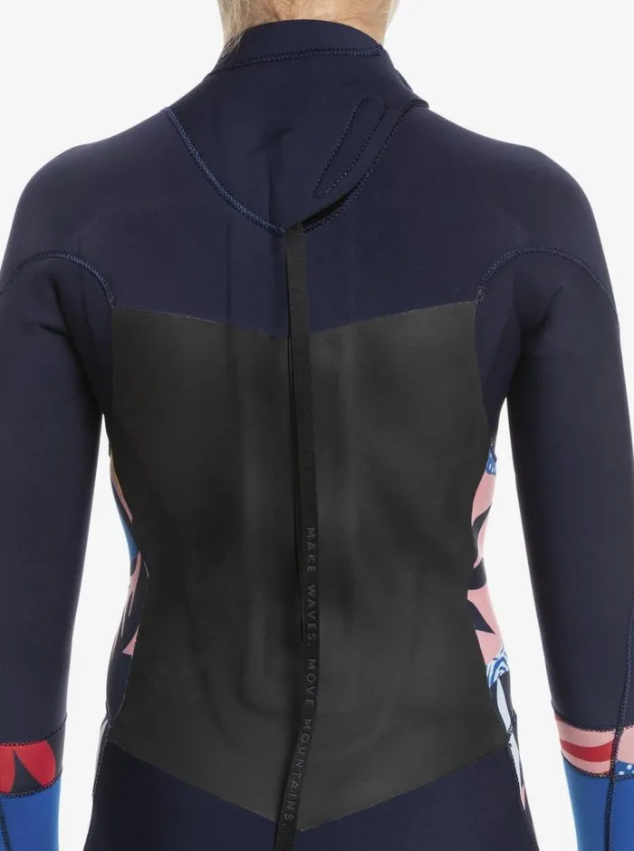 Roxy Surf Girl039s 816 32mm Syncro GBS LSL Fullsuit Navy Nightsyacht Blue 8211 Kids Roxy Surf Girl039s 816 32mm Syncro GBS LSL Fullsuit Navy Nightsyacht Blue 8211 Kids