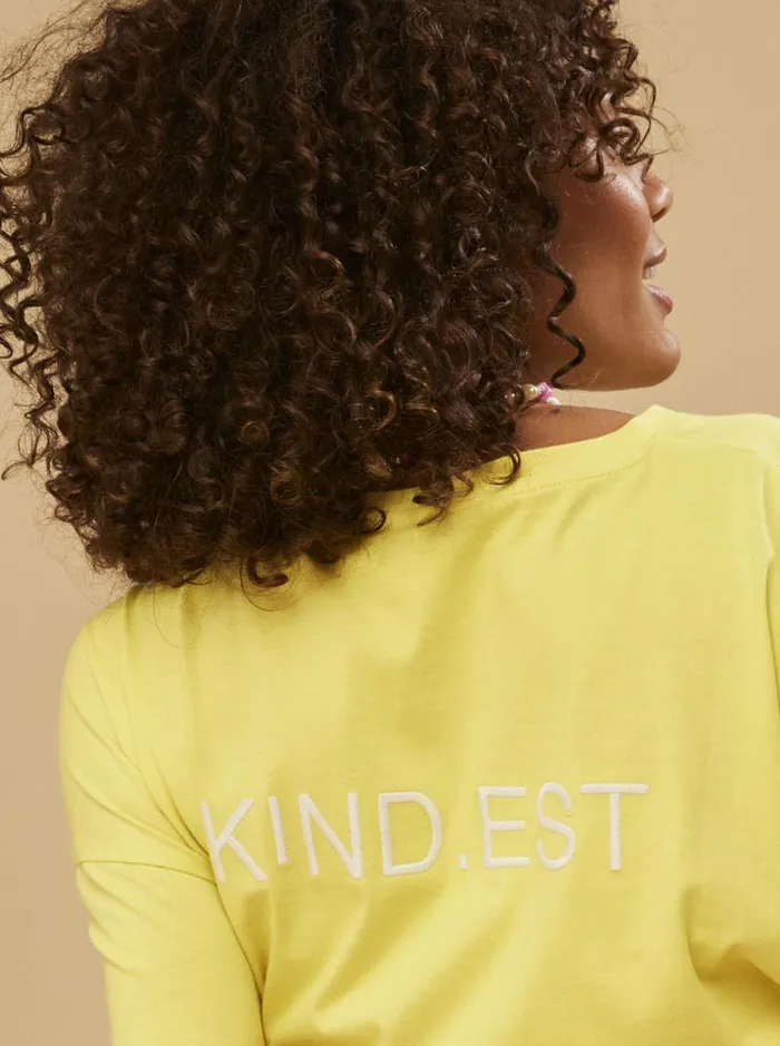Roxy Tops SurfKindKate Oversized TShirt Yellow Plum 8211 Women