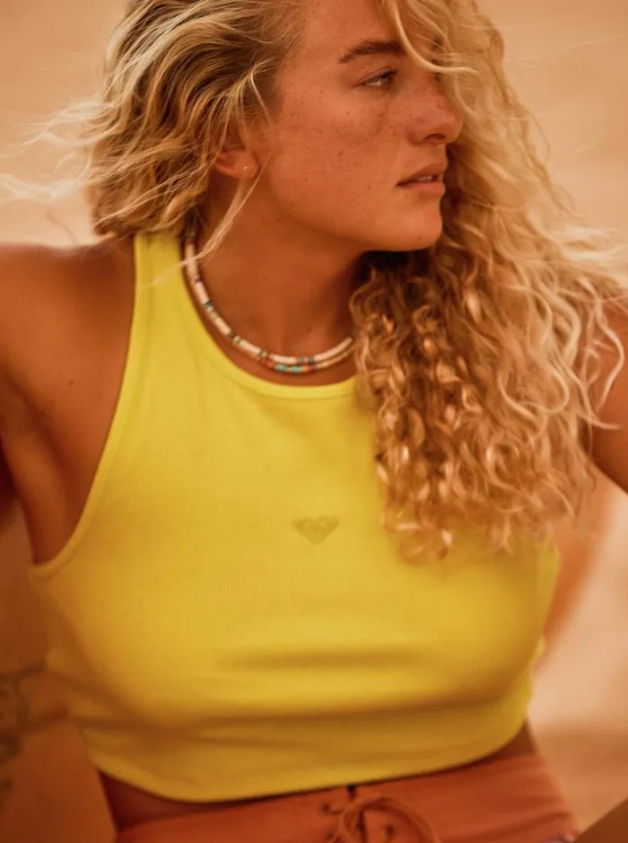 Roxy Tops SurfKindKate Tank Top Yellow Plum 8211 Women