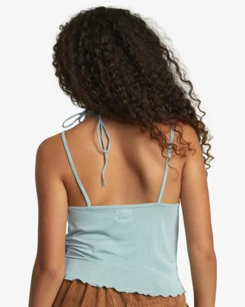Rvca All That Tank Top Shale Women Tops