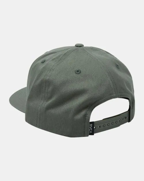 Rvca Altitude Snapback Hat Olive Men Hats and Beanies