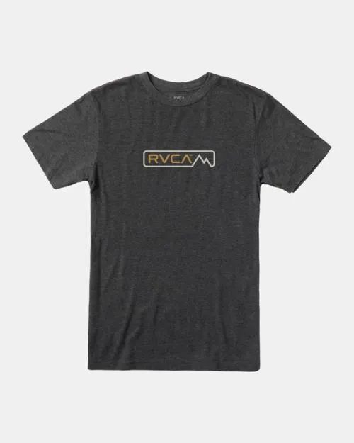 Rvca Altitude TShirt Black Men Short Sleeves