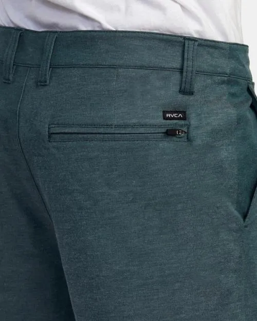 Rvca Back In Hybrid 19034 Shorts Hunter Green Men Shorts and Hybrids