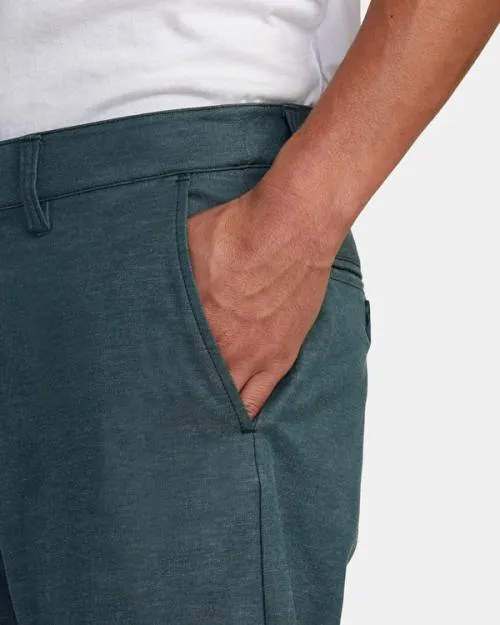 Rvca Back In Hybrid 19034 Shorts Hunter Green Men Shorts and Hybrids