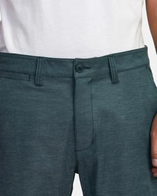 Rvca Back In Hybrid 19034 Shorts Hunter Green Men Shorts and Hybrids