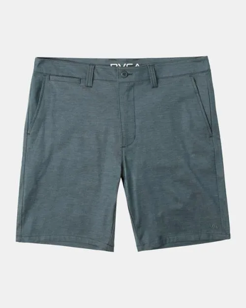 Rvca Back In Hybrid 19034 Shorts Hunter Green Men Shorts and Hybrids