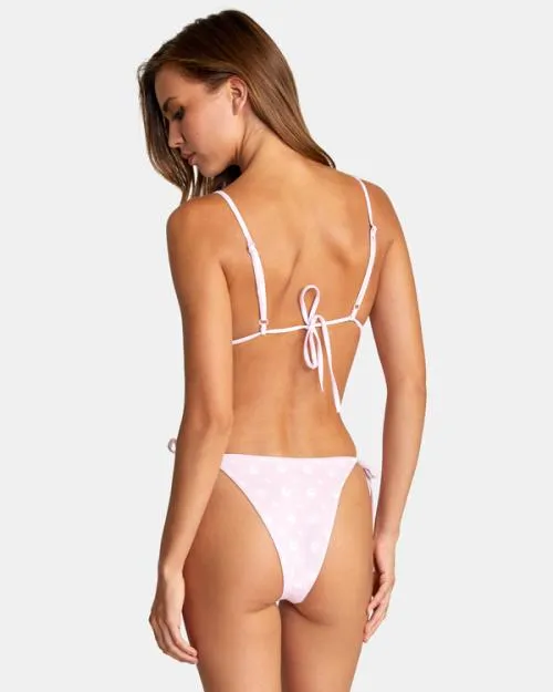 Rvca Balance Act Slide Triangle Bikini Top Bella Women Bikini Tops