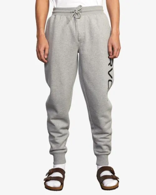 Rvca Big Sweatpants Athletic Heather Men Pants