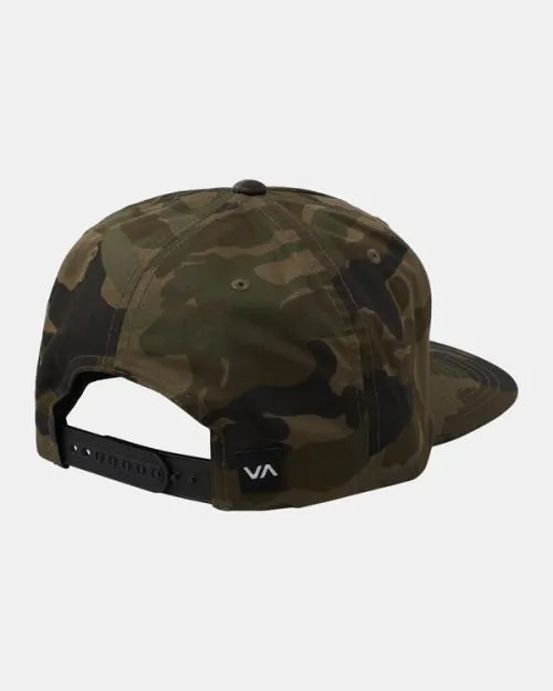 Rvca Commonwealth Snapback Hat Camo Men Hats and Beanies