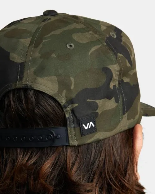 Rvca Commonwealth Snapback Hat Camo Men Hats and Beanies
