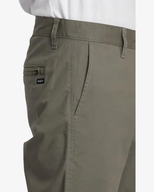 Rvca Daggers Tech Technical Chinos Olive Men Pants