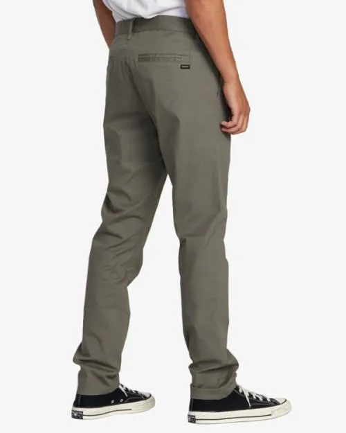 Rvca Daggers Tech Technical Chinos Olive Men Pants