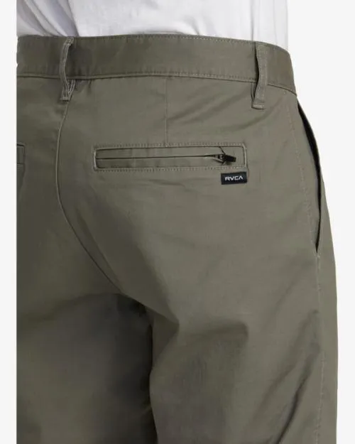 Rvca Daggers Tech Technical Chinos Olive Men Pants