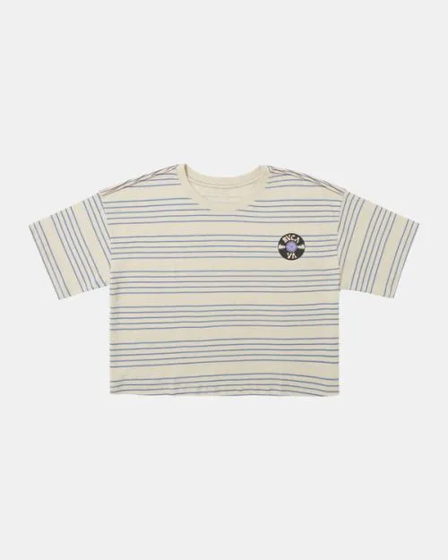 Rvca Dance Haul TShirt Latte Women Tees and Tanks