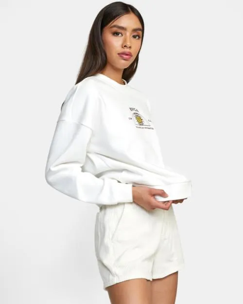 Rvca Daylight Corduroy Shorts Cloud Women Shorts and Skirts