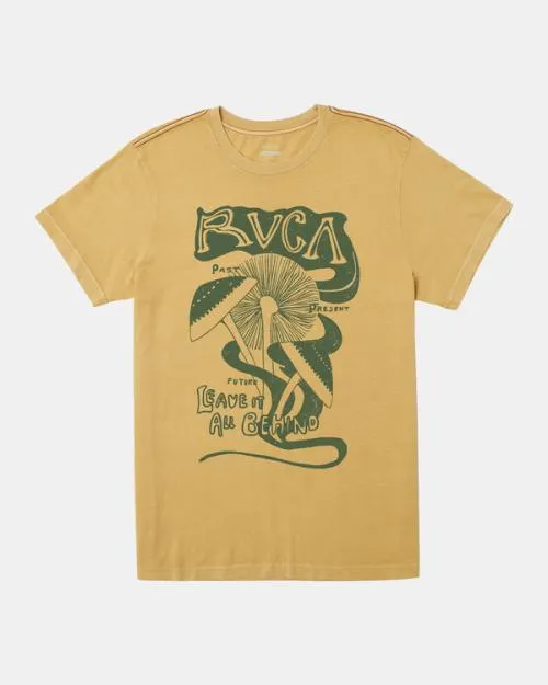 Rvca Leave Behind TShirt Southern Moss Men Short Sleeves