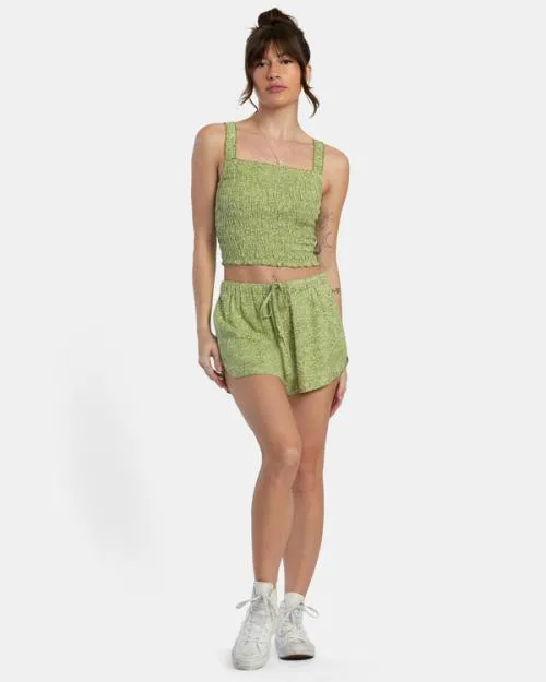 Rvca New Yume Drawcord Shorts Fern Women Shorts and Skirts
