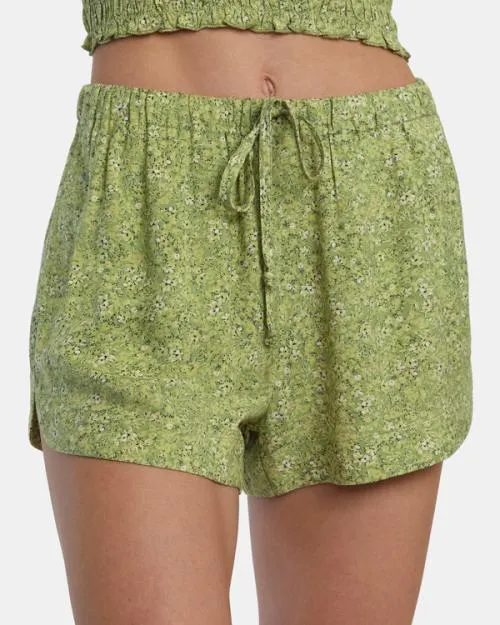 Rvca New Yume Drawcord Shorts Fern Women Shorts and Skirts