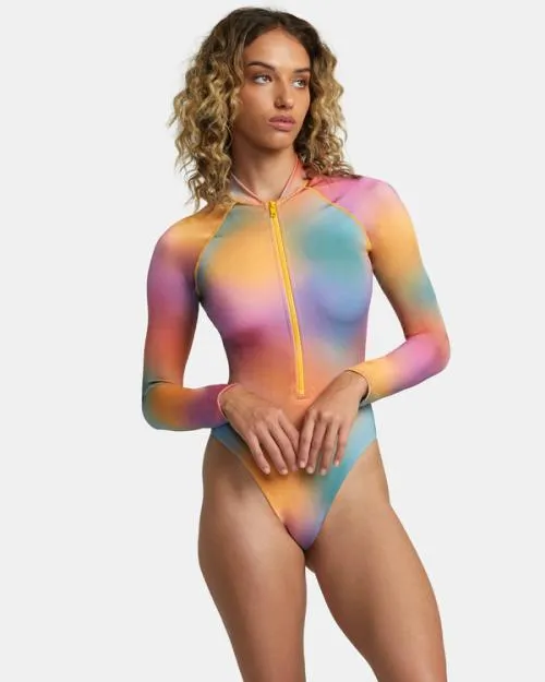 Rvca Rose Machado OnePiece Swimsuit Multi Women One Pieces