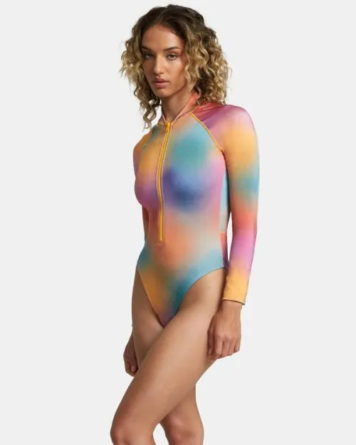 Rvca Rose Machado OnePiece Swimsuit Multi Women One Pieces
