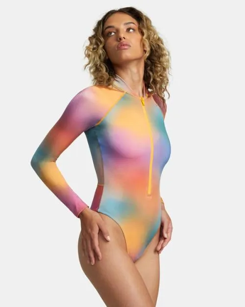 Rvca Rose Machado OnePiece Swimsuit Multi Women One Pieces