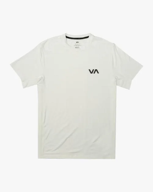 Rvca Sport Vent Performance Tee White SportMen Short Sleeves