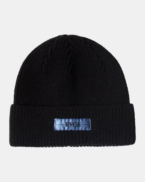 Rvca Spun Spirit Beanie Black WomenMen Hats and Beanies