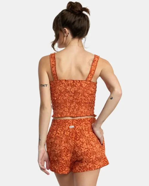 Rvca Terrace Tank Top Sandlewood Women Tops