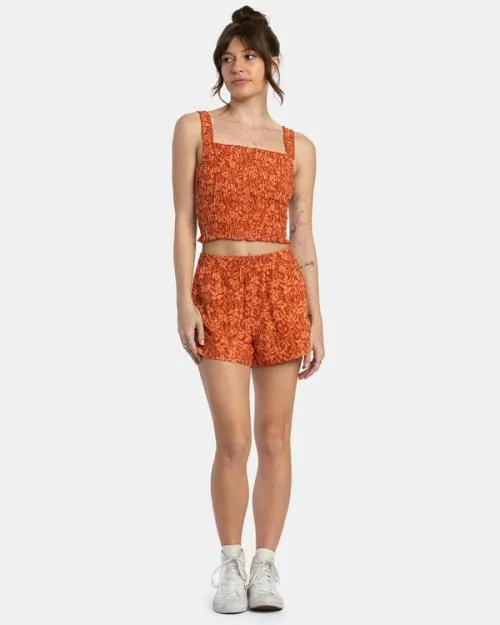Rvca Terrace Tank Top Sandlewood Women Tops